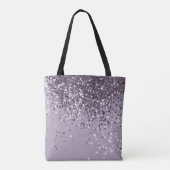 Mousserende lavender Lady Glitter #2 #sjiny #decor Draagtas (Achterkant)
