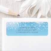 Mousserende lichten Romantic Winter Wonderland Etiket (Insitu)