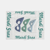 Mousserende maskers - fleece deken (Voorkant (Horizontaal))