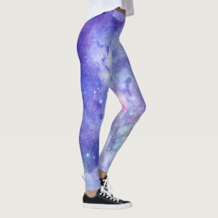 Mousserende Paars en lavender Leggings