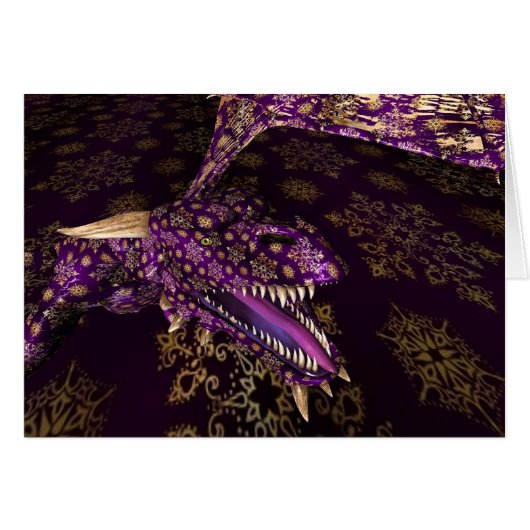 Mousserende Paarse draak (Voorkant Horizontaal)