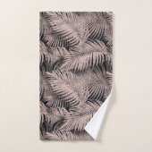 Mousserende palmbladeren Pattern Gold ID831 Bad Handdoek (Handdoek)