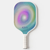 Mousserende pasta's met monogram pickleball paddle (Voorkant)