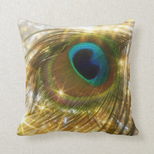 Mousserende peacock, doetherpiloot kussen