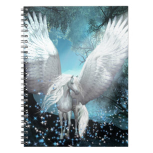 Mousserende Pegasus Notitieboek