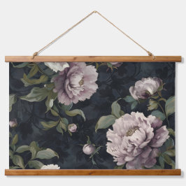 Mousserende pioenroos Noel Botanical Hangend Wandkleed