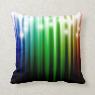 mousserende regenboogtextuur kussen