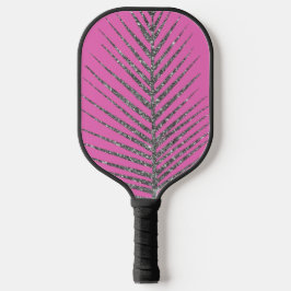 Mousserende roze glitter pickleball paddle