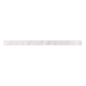 Mousserende roze snowflakes lint (Voorkant)