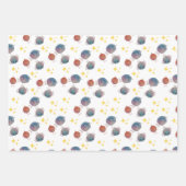 Mousserende schattige melkvogels inpakpapier vel (Voorkant 3)