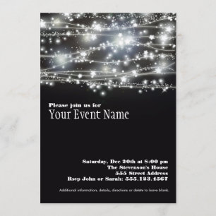 Mousserende Star Holiday Celebration Card Kaart