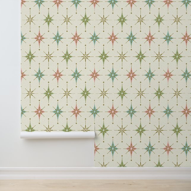 Mousserende Starbursts & Diamonds - LG ©studioxtin Behang (Applicatie)