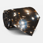 Mousserende Starry Astronomy Science Lover Sky Stropdas (Opgerold)