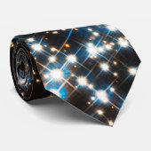 Mousserende Starry Sky Stropdas (Opgerold)