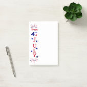 Mousserende sterren en strepen post-it® notes (Kantoor)