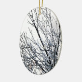 mousserende takken keramisch ornament (Links)