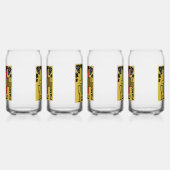 Mousserende wijn blikvorm glas (Rechts)