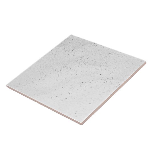 Mousserende witte zand tegeltje (Zijkant)