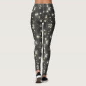 Mousserende zilververlichting leggings (Achterkant)