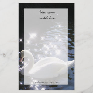Mousserende Zwaan Stationery Briefpapier