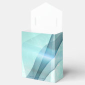 Mousserende Zwemmen zoet Zestien Blauwgroen ID652 Bedankdoosjes (Geopend)