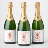 Mousseux Étiquettes pour bouteilles de vin (Bouteilles)