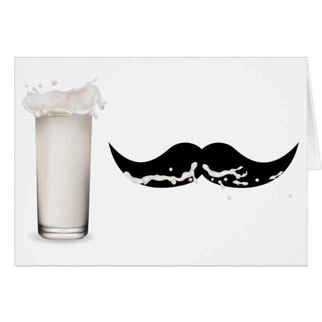 Moustache de lait (Devant horizontal)
