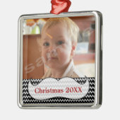 Moustache et ornement de photo de Chevron (Gauche)