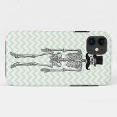 Moustache humoristique sur le coque iphone (Dos (Horizontal))