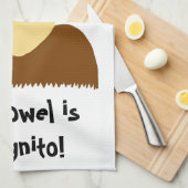 Moustache Incognito & Lunettes Serviette de cuisin (Quart Plié)