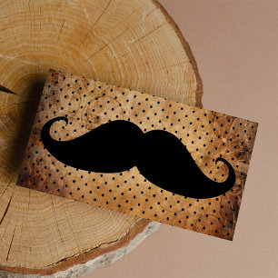 Moustache noire drôle