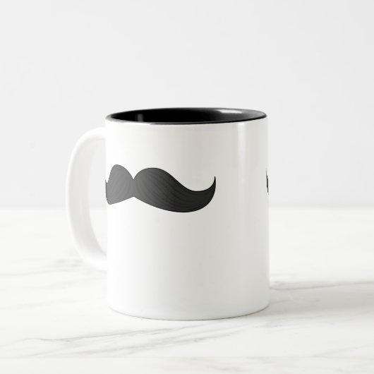 Moustache votre tasse (Devant gauche)