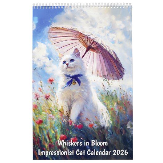 Moustaches en Fleur – Calendrier Impressionniste d (Protection)