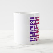 Moustard semence Jumbo Mug (Devant)