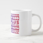 Moustard semence Jumbo Mug (Droite)