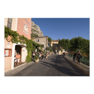 Moustiers-Sainte-Marie, Provence, Frankrijk. 2 Foto Afdruk