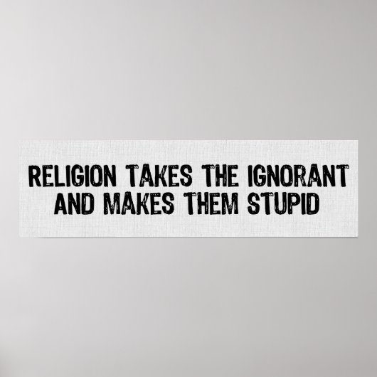 Mouth Breather Truth Poster (Voorkant)