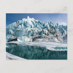 Mouth of the Matanuska Glacier in Alaska Briefkaart