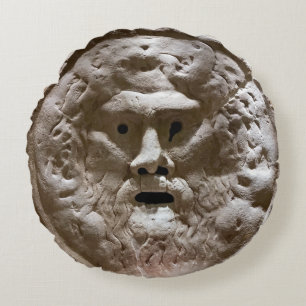 Mouth of Truth Rond Kussen