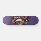 Mouth tongue en hamburger skateboard (Horizontaal)