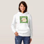 Mouton Avec Un Sweat À Capuche Fleur (Devant entier)