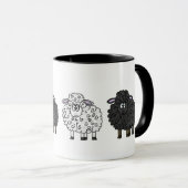 Mouton blanc de la Mug familiale (Devant droit)