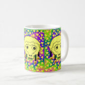 Mouton Coeur Jaune Mug (Devant droit)