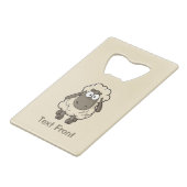 Mouton dessin animé beige (Devant Angle)