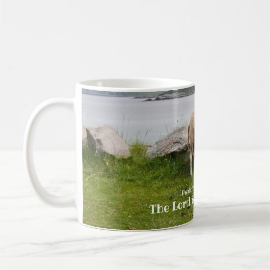 Mouton et agneau à café Mug (Gauche)