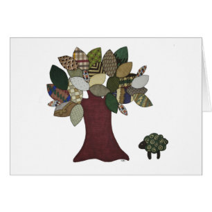 Mouton et arbre