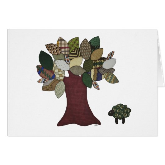 Mouton et arbre (Devant horizontal)