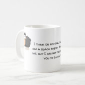mouton noir pas la tasse de café loup (Devant gauche)