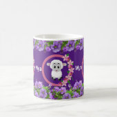 Mouton pourpre floral Mug (Centre)