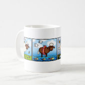 moutons de toute la tasse de rangée de saisons (Devant gauche)